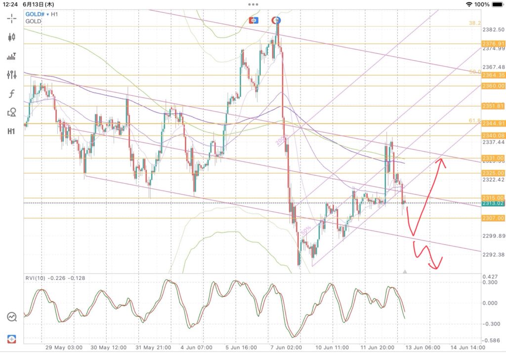 2024/6/13 GOLD分析